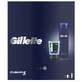 Подарунковий набір Gillette Гель для гоління Fusion UltraSensitive 200 мл + Засіб після гоління Sensitive 75 мл