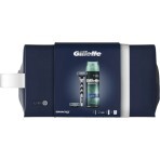 Подарочный набор Gillette Mach3 Бритва c 2 сменными кассетами + Гель для бритья Экстракомфорт 200 мл + Косметичка: цены и характеристики