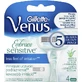 Змінні картриджі для гоління Venus Embrace Sensitive жіночі 4 шт