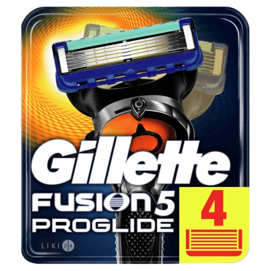 Сменные картриджи для бритья Gillette Fusion5 ProGlide Power мужские 4 шт: цены и характеристики
