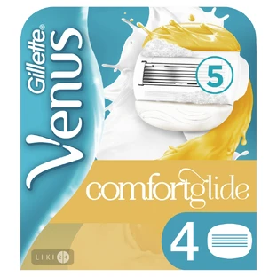 Змінні картриджі для гоління Venus ComfortGlide Olay жіночі 4 шт