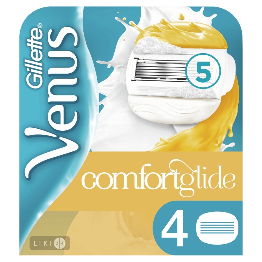 Змінні картриджі для гоління Venus ComfortGlide Olay жіночі 4 шт: ціни та характеристики