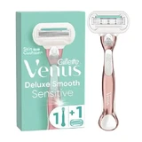 Женская бритва Gillette Venus Extra Smooth Sensitive RoseGold с 1 сменным картриджем, 1 шт