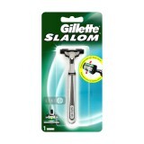 Станок для бритья Gillette Slalom мужской c 1 сменным картриджем