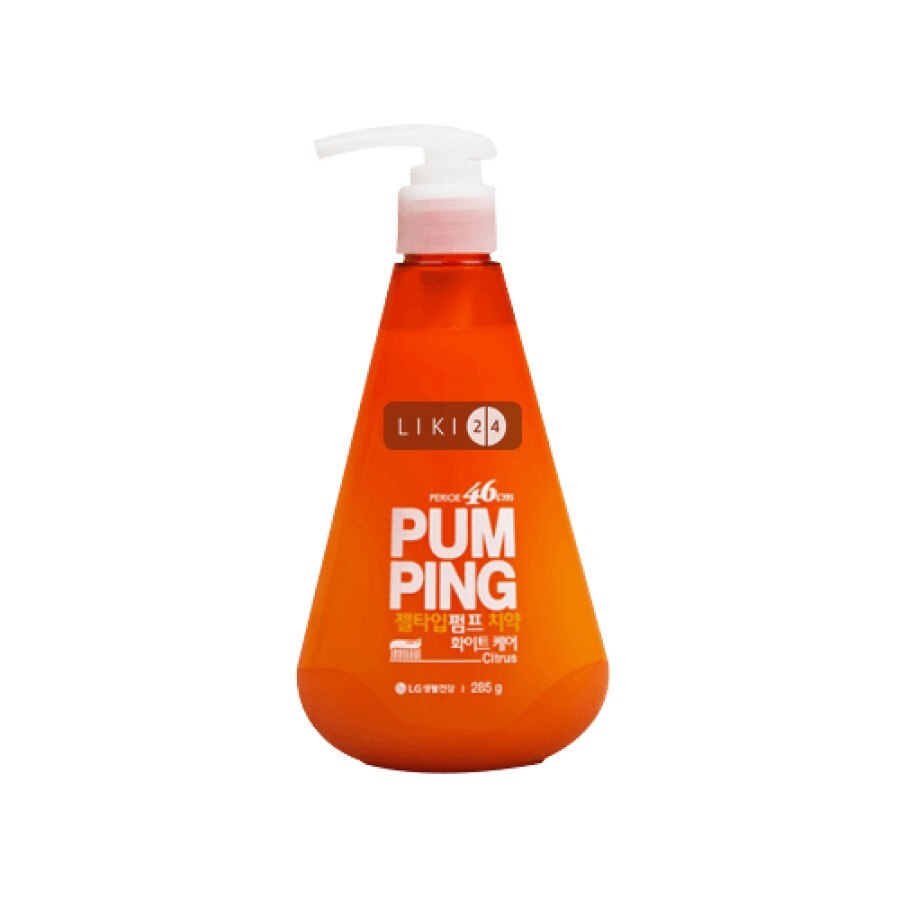 Зубна паста LG Perioe Pumping Citrus 285 г: ціни та характеристики