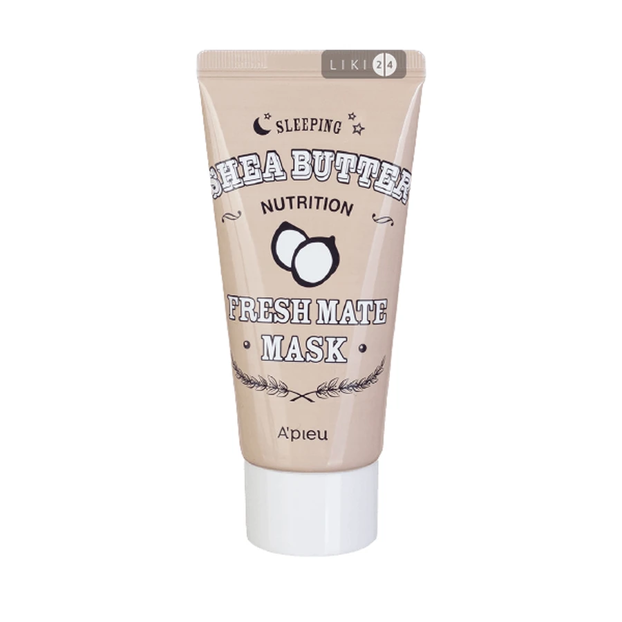 Нічна маска A'pieu Fresh Mate Shea Butter Mask з маслом ши, 50 мл: ціни та характеристики