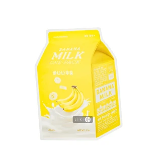 Тканевая маска A'pieu Banana Milk One-Pack с экстрактом банана  21 мл 