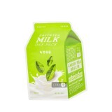 Тканинна маска A'pieu Green Tea Milk One-Pack з екстрактом зеленого чаю 21 мл