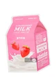 Тканевая маска A'pieu Strawberry Milk One-Pack с экстрактом клубники 21 мл 