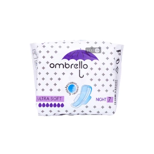 Прокладки Ombrello для критических дней Ultra Night Soft 7шт
