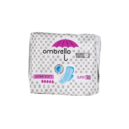 Прокладки Ombrello для критичних днів Ultra Super Soft 16шт: ціни та характеристики