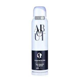 Дезодорант-антиперспирант About Body Clean Protection 150 мл