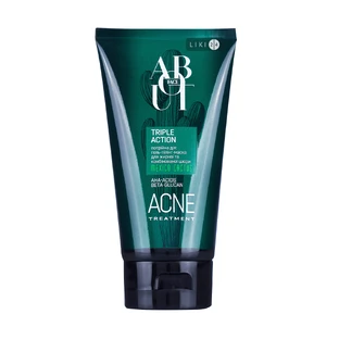 Засіб для лиця 3в1 About Face з екстрактом мексиканського кактусу Acne Treatment 150 мл