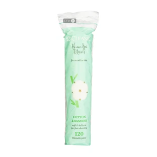 Ватнi диски Cleanic Home SPA Rituals Bamboo&Cotton 120 шт
