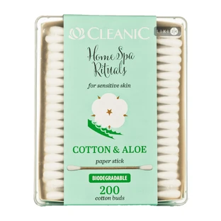 Ватнi палички Cleanic Home SPA Rituals з екстрактом алое 200 шт