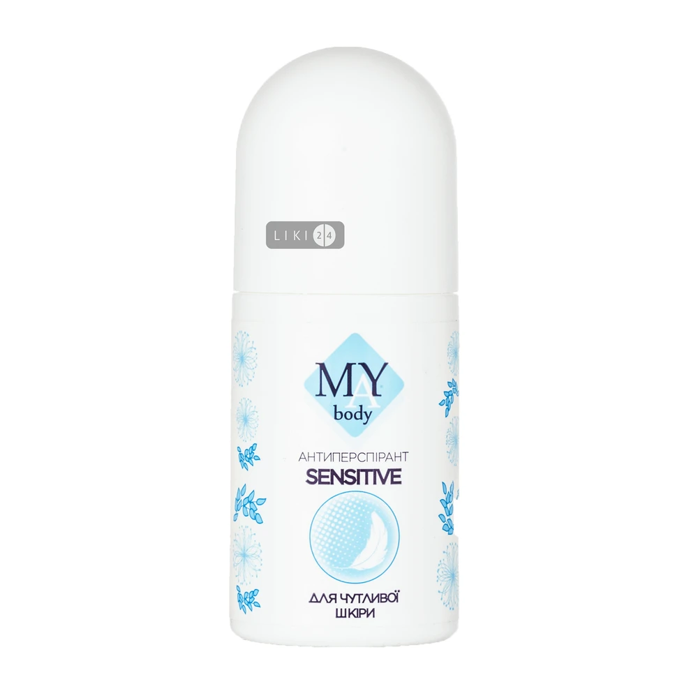 Антиперспірант кульковий May Body Sensitive, 50 мл: ціни та характеристики