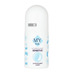 Антиперспірант кульковий May Body Sensitive, 50 мл
