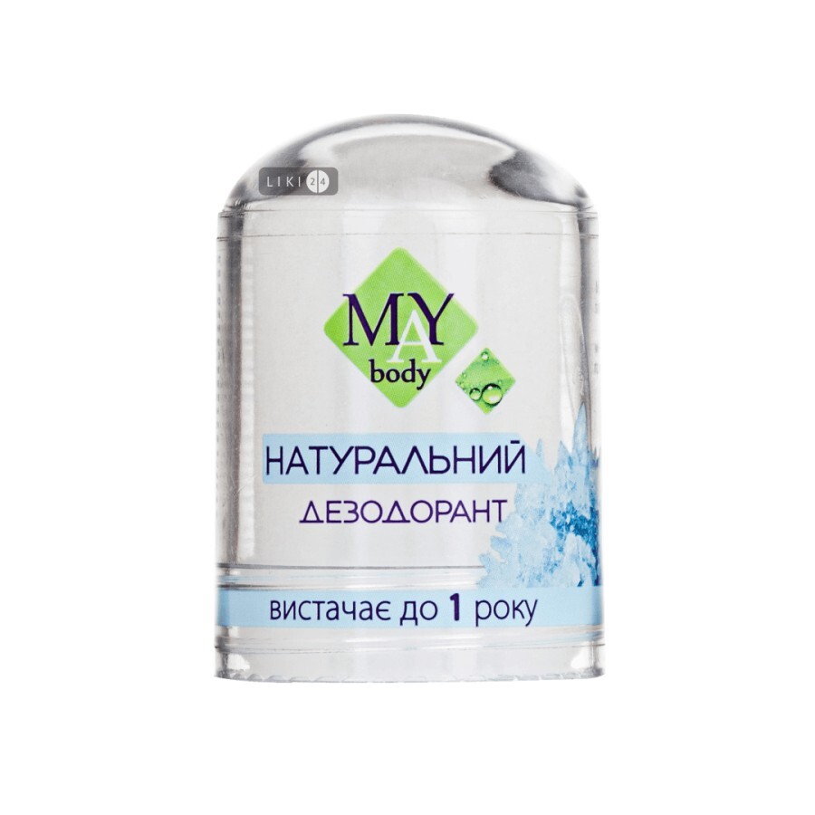 Дезодорант May body натуральний Кристал 60 г: ціни та характеристики