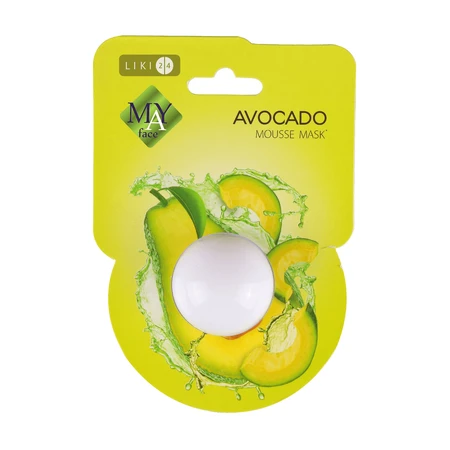 MAY face маска для лица фруктовая AVOCADO mousse, 8 мл: цены и характеристики