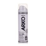 Гель для бритья Арко мужской Кристал с белой глиной 200 мл: цены и характеристики