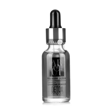 Высококонцентрированная сыворотка для лица About Face Detox Energy с бамбуковым углём 20 мл: цены и характеристики
