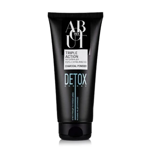 Гель-скраб-маска About face з бамбуковим вугіллям Detox Energy 200 мл