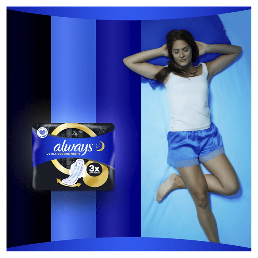 Прокладки Always Always Ultra Secure Night р.5 №6: ціни та характеристики