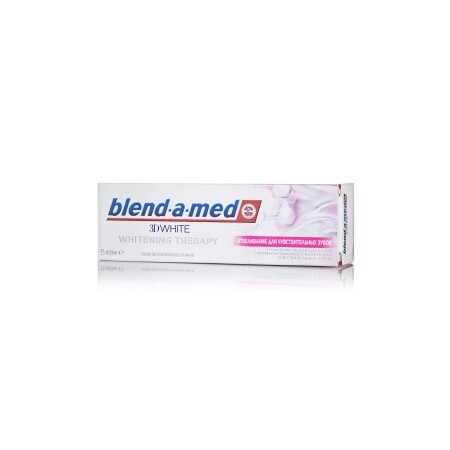 Зубна паста Blend-А-Med 3D White Whitening Therapy Відбілювання для чутливих зубів 75мл