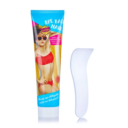 Крем для депiляцii Bye Bad Hair зоны бикини и под мышками Sensetive Touch 100мл: цены и характеристики