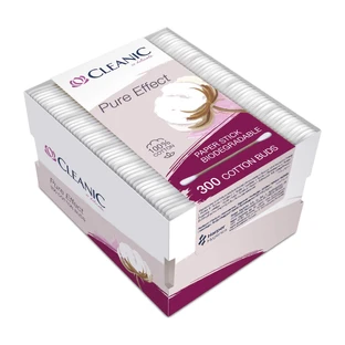 Ватные палочки Cleanic Pure Effect 300 шт