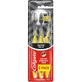 Зубна щітка Colgate Zig Zag Charcoal чорна, 3 штуки, середньої жорсткості