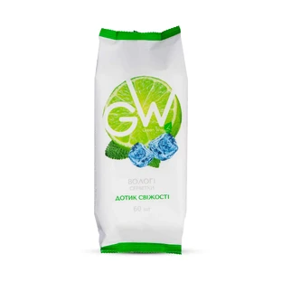 Влажные салфетки Green Way 60шт