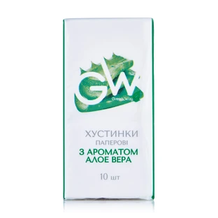 Носовые платочки Green Way Алое вера 10 шт
