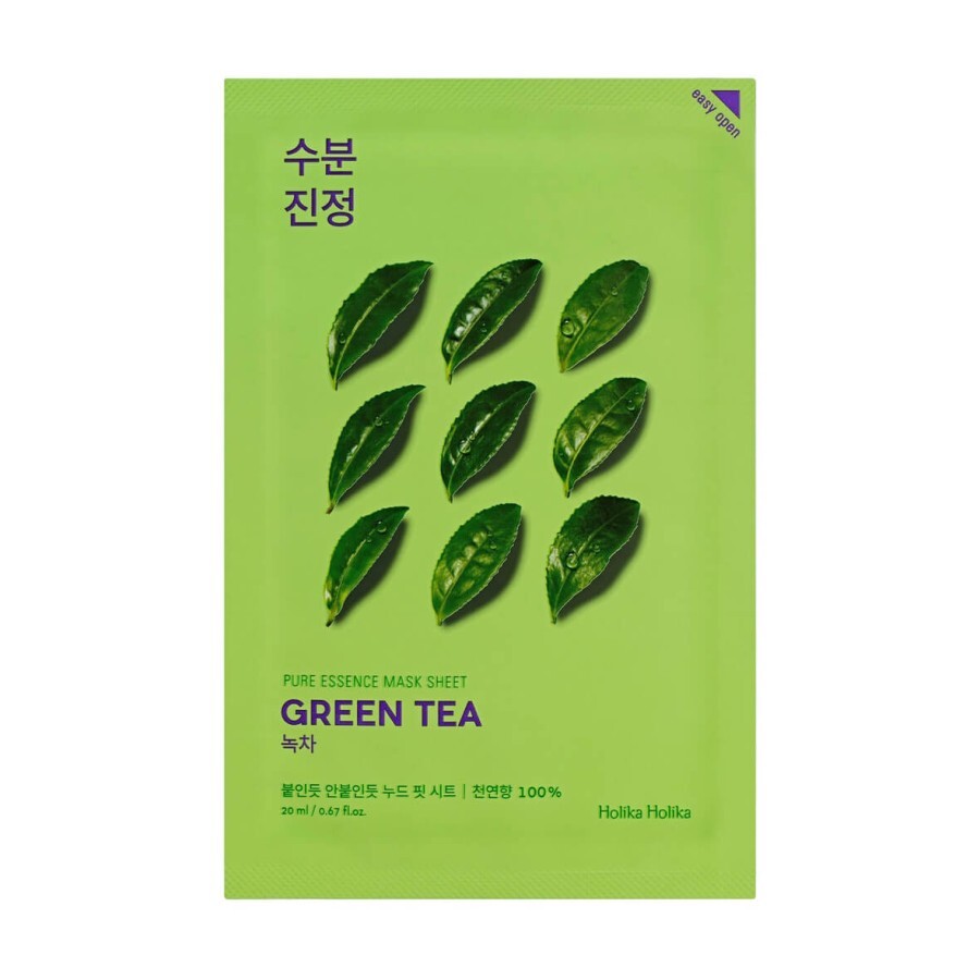 Протизапальна тканинна маска Holika Holika Зелений чай, 20 мл: ціни та характеристики