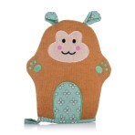 Мочалка-рукавичка Honey Bunny дитяча Мавпа: ціни та характеристики