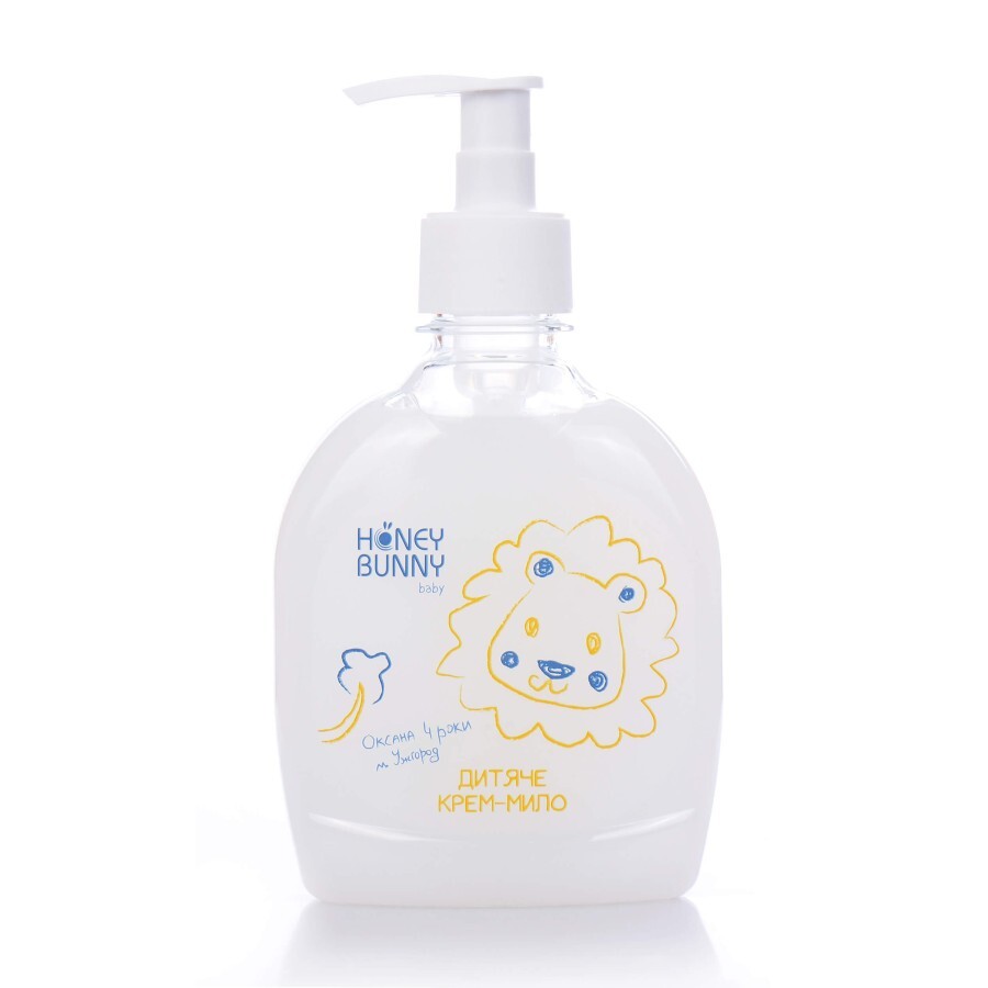 Крем-мыло детское Honey Bunny Увлажняющее с экстрактами ромашки, череды и календулы 300мл: цены и характеристики