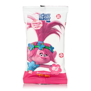 Серветки вологі Honey Bunny з ароматом манго 15шт