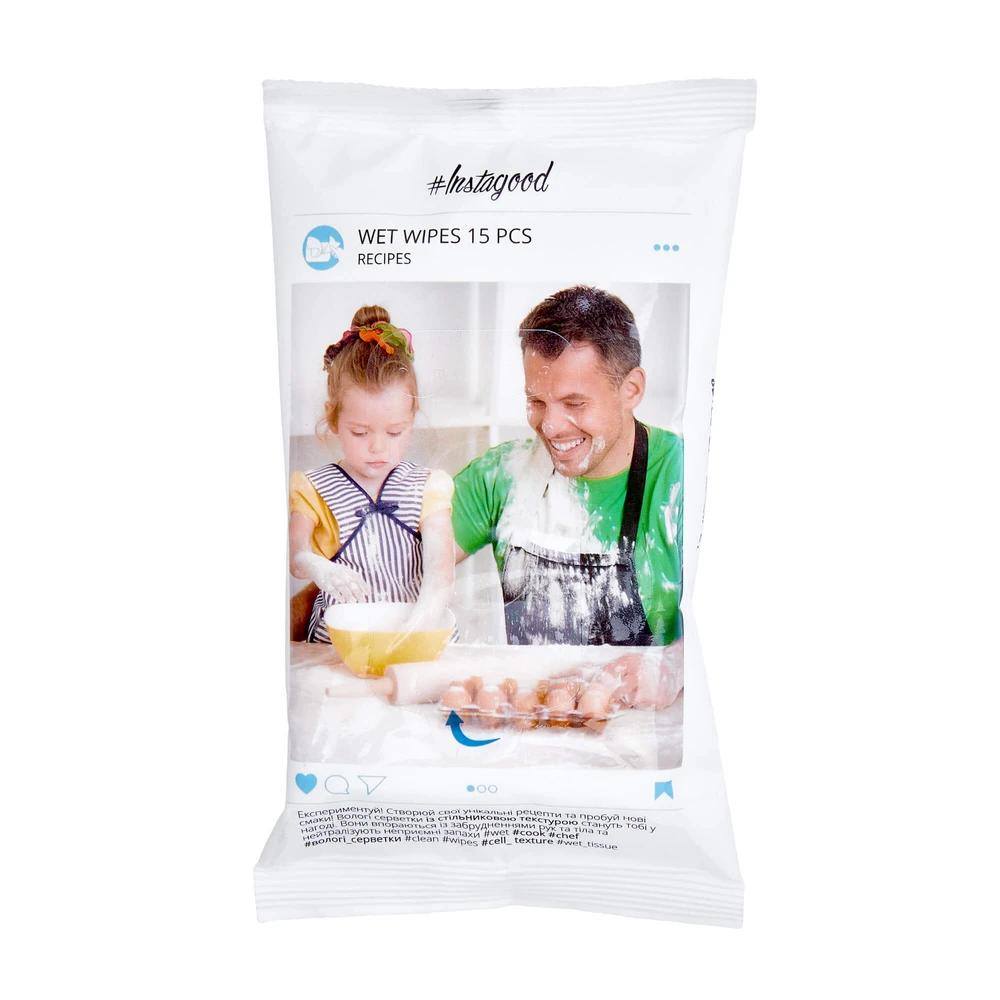 Влажные салфетки Instagood Recipes 15 шт: цены и характеристики