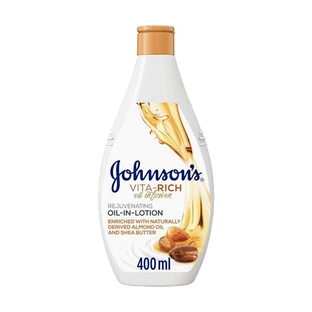 Живильний лосьйон для тіла Johnsons Vita Rich з оліями мигдалю та Ши, 400 мл