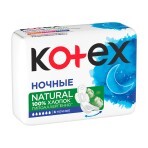 Прокладки для критичних днів Kotex Natural Night 6шт: ціни та характеристики