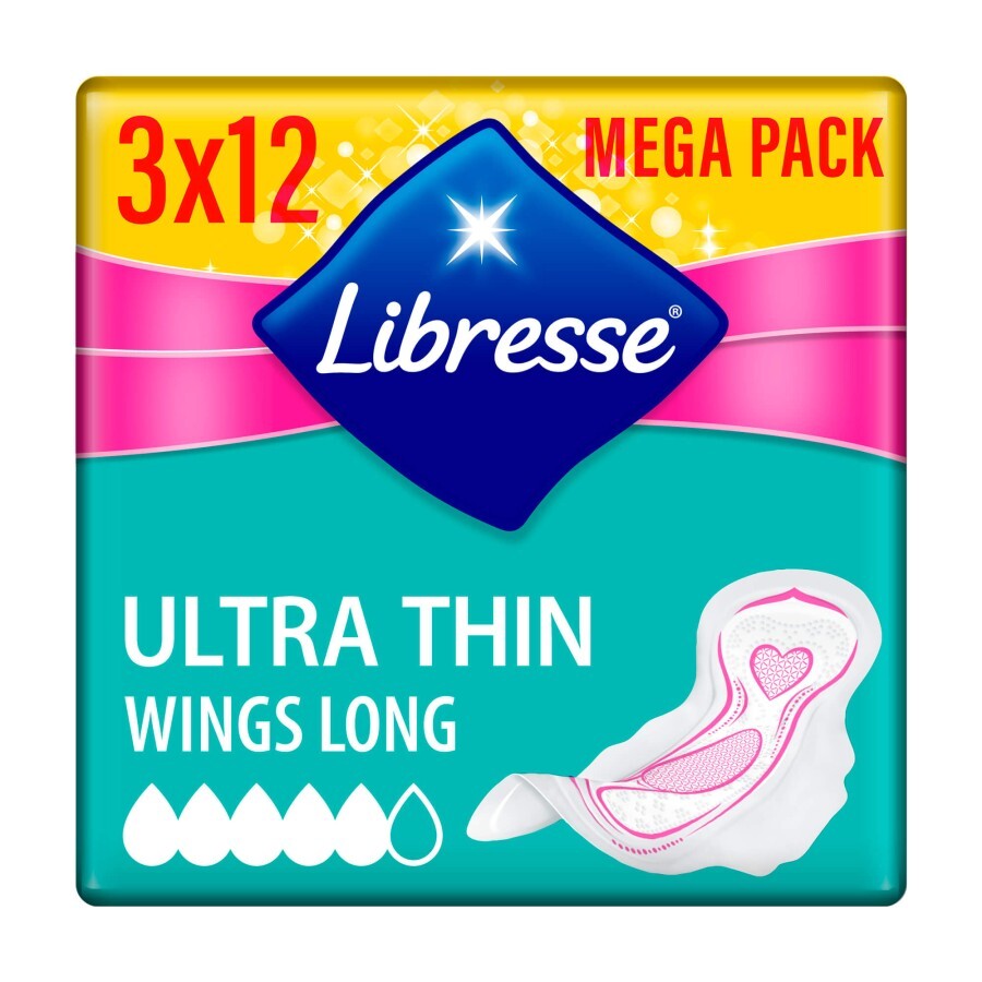 Прокладки для критичних днів Libresse Ultra Thin Long 36 шт: ціни та характеристики