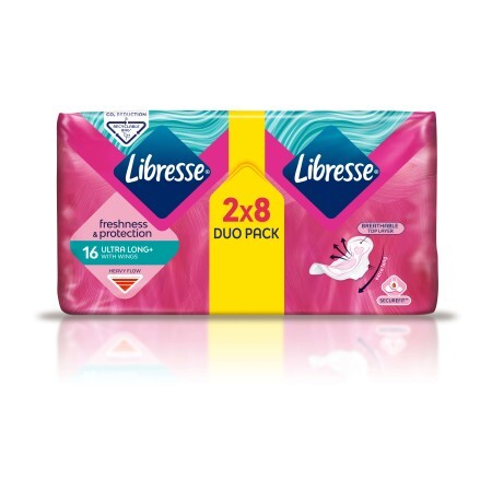 Прокладки для критичних днів Libresse Ultra Thin Long soft 16 шт