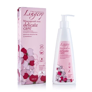 Мицелярный гель для интимной гигиены Lingery delicate care, 300 мл