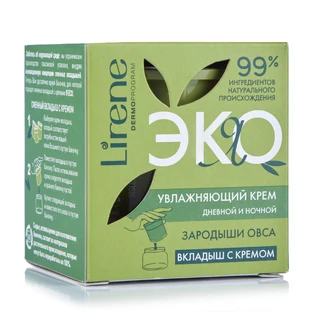 Увлажняющий крем для лица Lirene ЯЕко Ростки овса, 50 мл