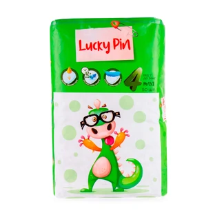 Підгузки LuckyPin р4 7-14 кг 50 шт Velio