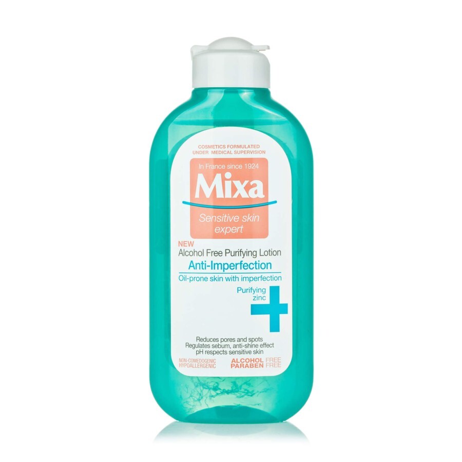 Очищающий лосьон Mixa для чувствительной кожи лица, 200 мл: цены и характеристики