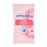 Вологі серветки Ombrello для інтимної гігієни з молочною кислотою 15 шт