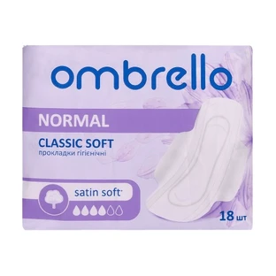 Прокладки для критичних днів Ombrello Classic Soft Day Normal 18шт