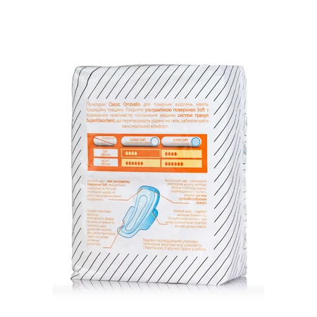 Прокладки для критичних днів Ombrello Classic Day Dry 36шт: ціни та характеристики