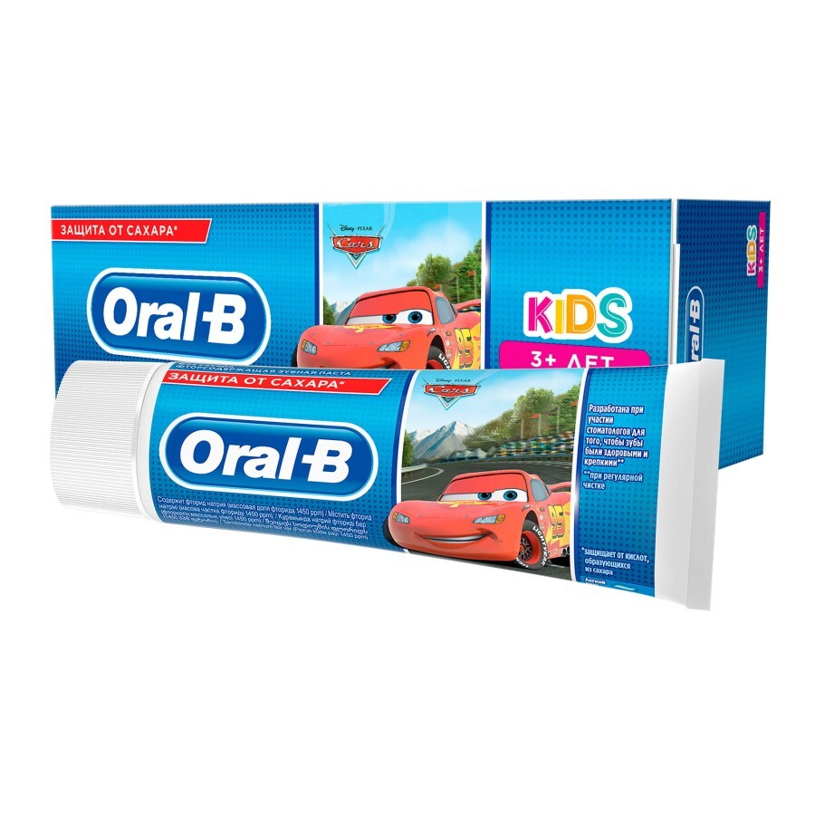 Зубна паста Oral-b Kids для дiтей 3+ Ніжний смак 75мл: ціни та характеристики